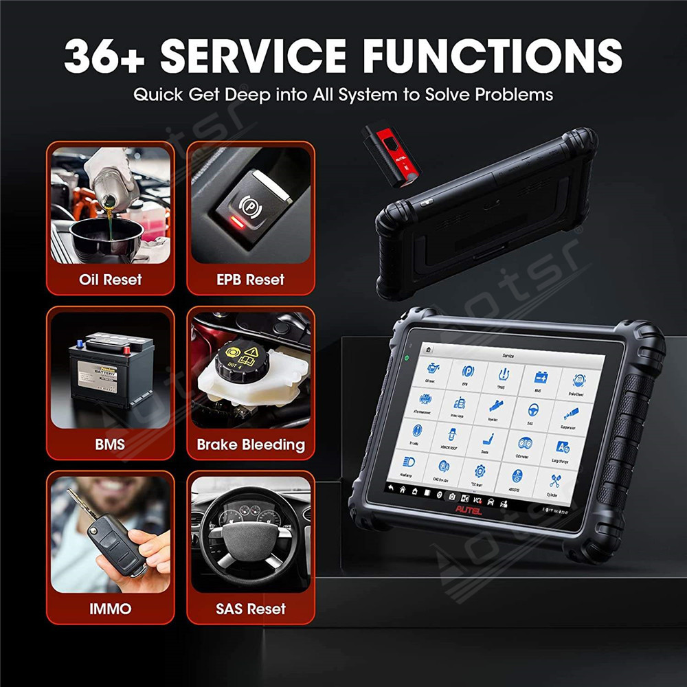 Aotsr For MaxiSYS MS906 Pro Diagnostic Tools MS906Pro OBD2 Scanner For Car ECU Coding Automotive tools