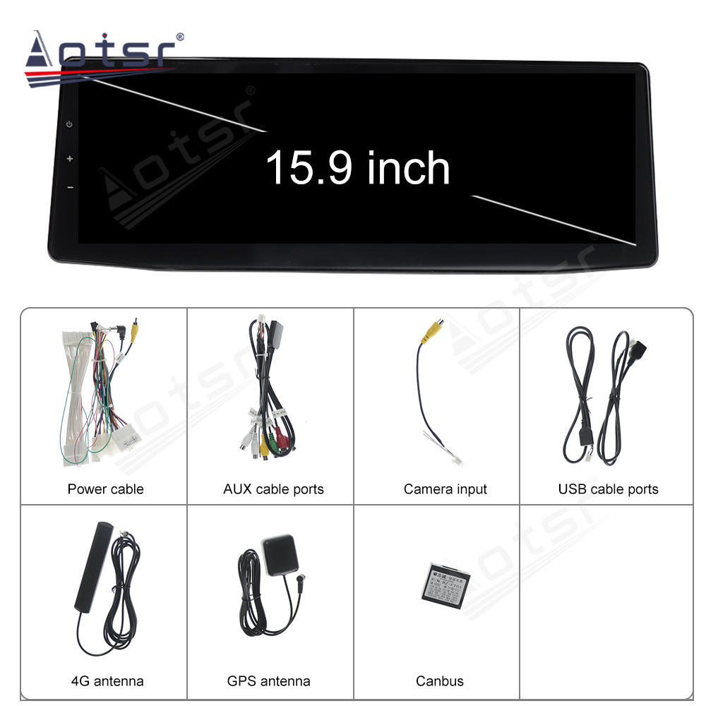 [15.9-inch] radio for Toyota Sienna / Granvia 2021-2024 Car GPS Navigation Multimedia AUTO Stereo Radio Hicar Carplay DSP