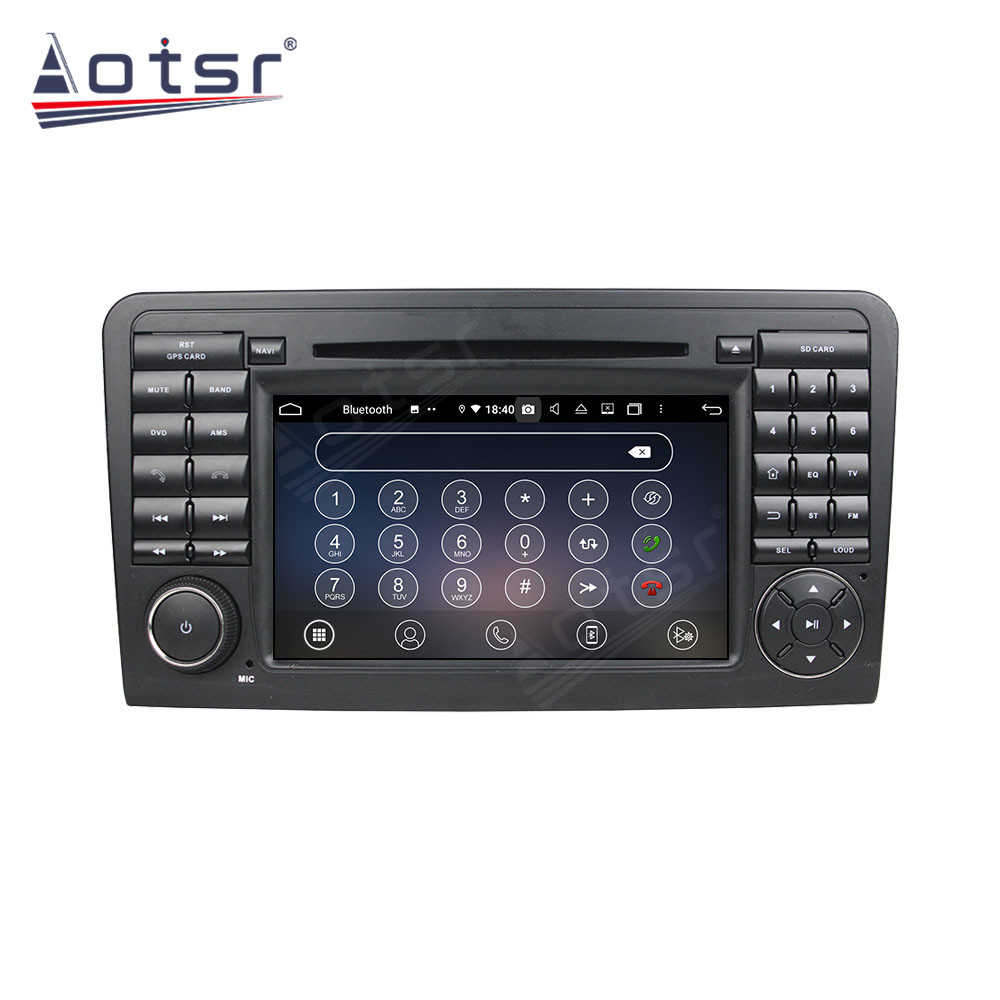 Android 14 For Mercedes Benz ML Class Car Radio Wireless Carplay Auto Player 2din Video AHD Multimedia Stereo DVD Player