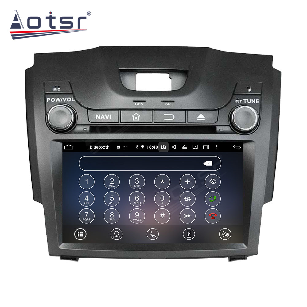Android 14 For Chevrolet S10 2013 Car Radio Wireless Carplay Auto Player 2din Video AHD Multimedia Stereo DVD Player