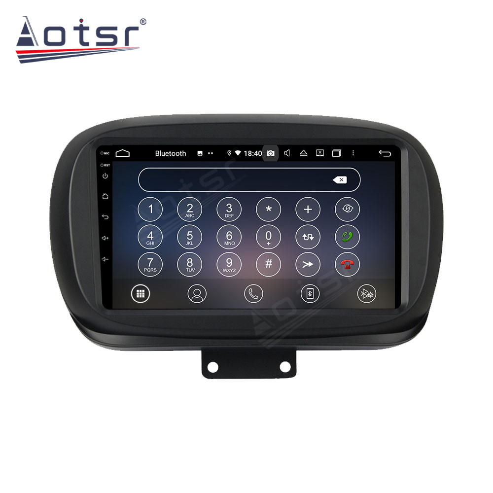 Android 14 For Fiat 500X Car Radio Wireless Carplay Auto Player 2din Video AHD Multimedia Stereo DVD Player