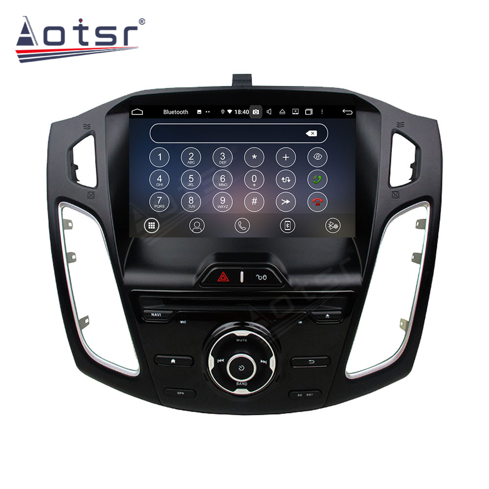 Android 14 For Ford Focus 2012-2015 Car Radio Wireless Carplay Auto Player 2din Video AHD Multimedia Stereo DVD Player