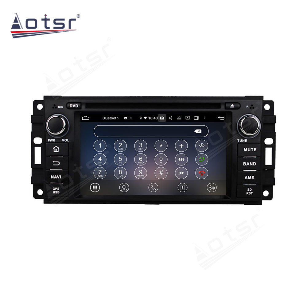 Android 14 For Jeep Universal Car Radio Wireless Carplay Auto Player 2din Video AHD Multimedia Stereo DVD Player