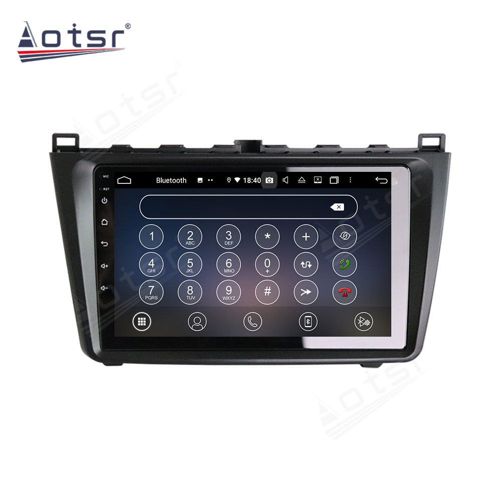 Android 14 For Mazda 6 2008-2012 Car Radio Wireless Carplay Auto Player 2din Video AHD Multimedia Stereo DVD Player