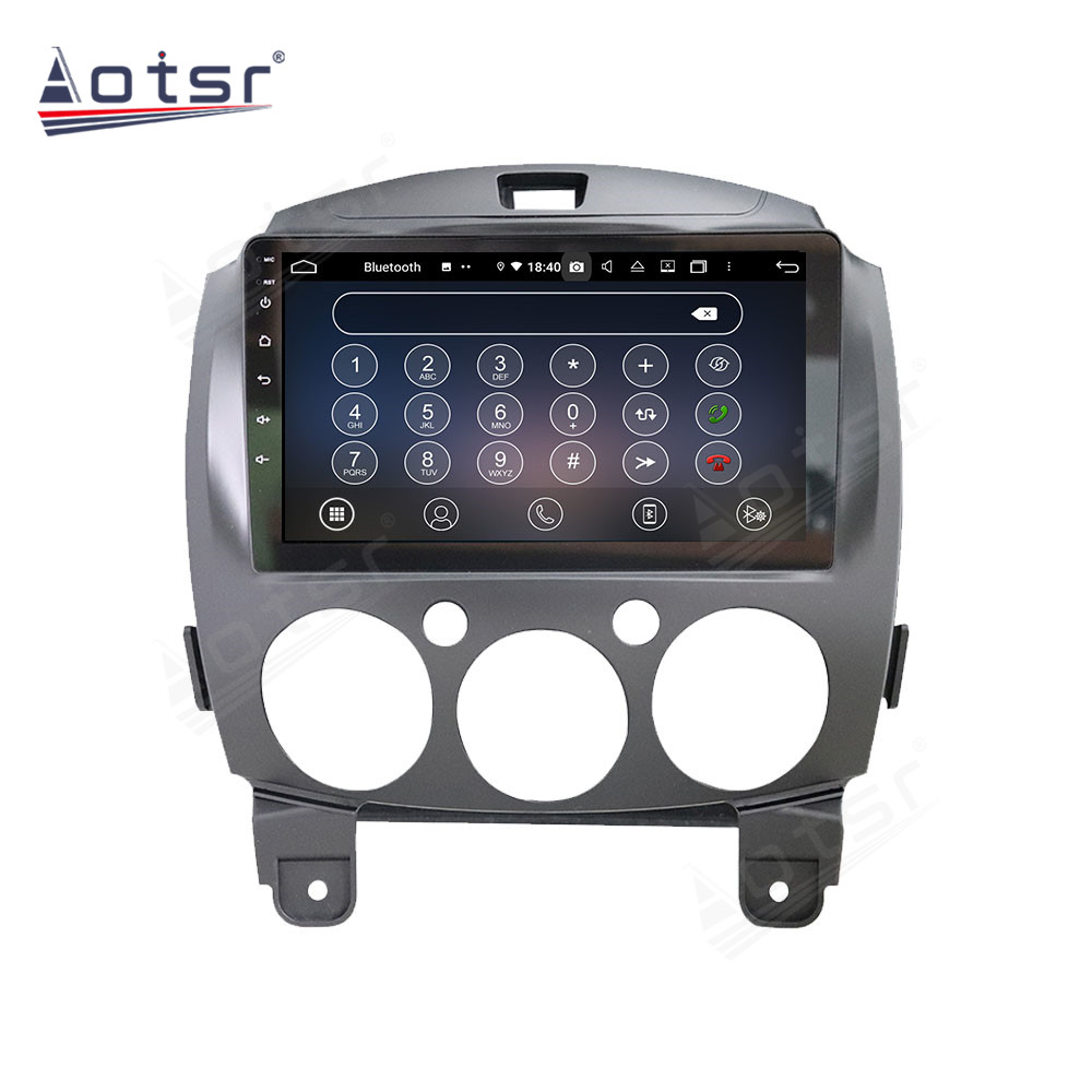 Android 14 For Mazda 2 2010-2012 Car Radio Wireless Carplay Auto Player 2din Video AHD Multimedia Stereo DVD Player