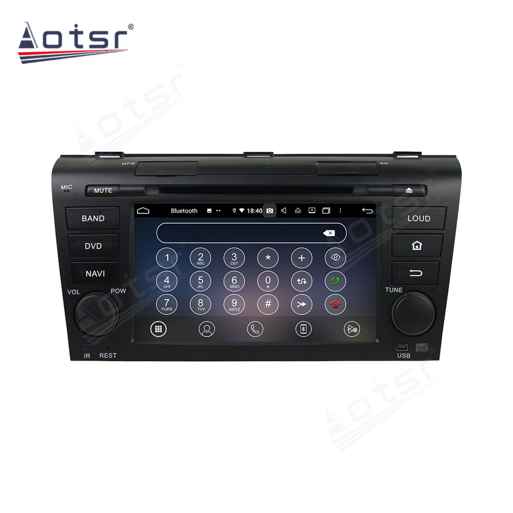 Android 14 For Mazda 3 2004-2009 Car Radio Wireless Carplay Auto Player 2din Video AHD Multimedia Stereo DVD Player
