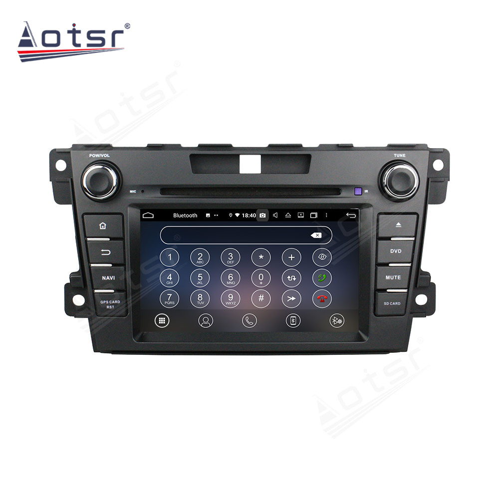 Android 14 For Mazda CX-7 2012-2013 Car Radio Wireless Carplay Auto Player 2din Video AHD Multimedia Stereo DVD Player