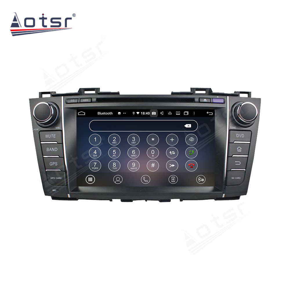 Android 14 For Mazda 5 2009-2012 Car Radio Wireless Carplay Auto Player 2din Video AHD Multimedia Stereo DVD Player