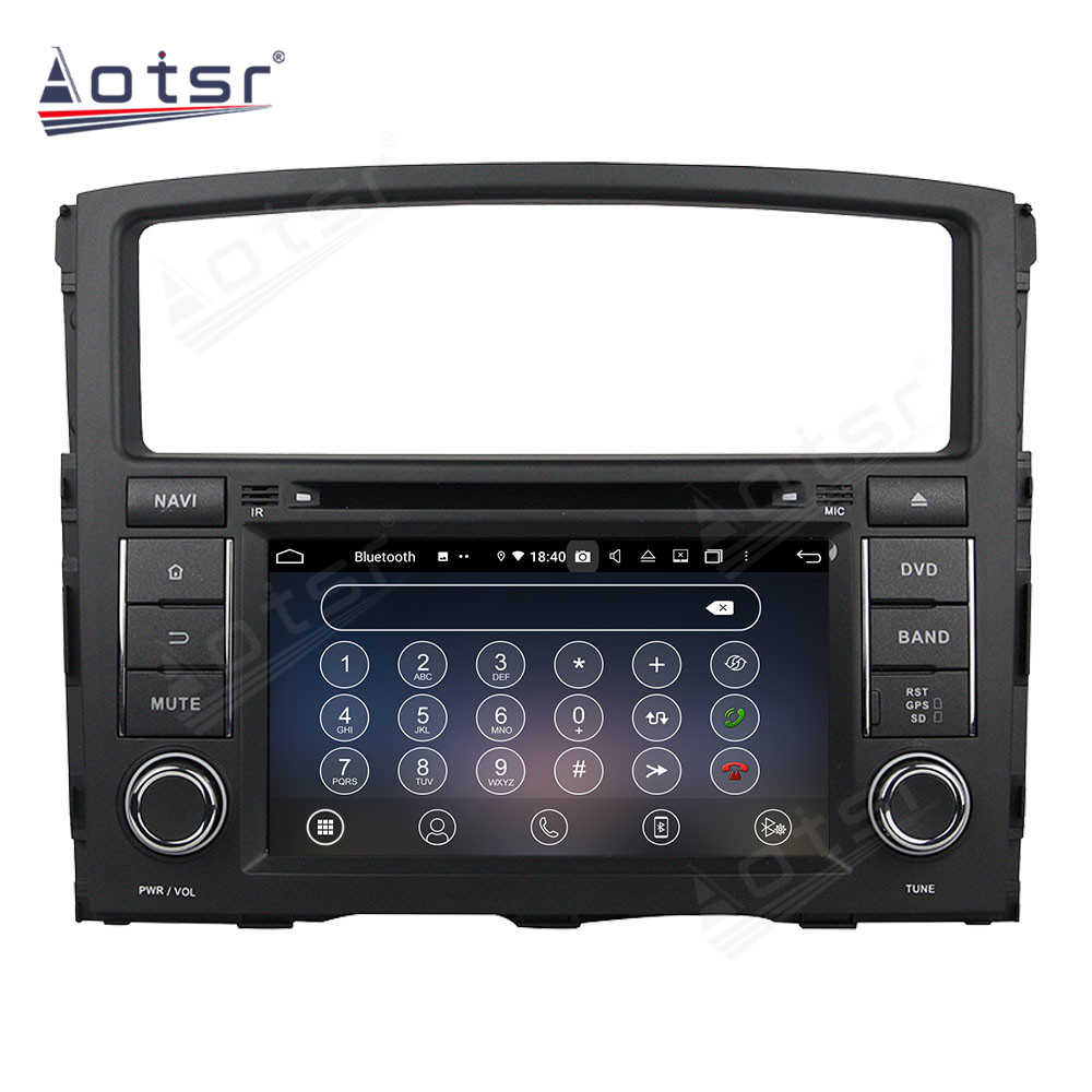 Android 14 For MITSUBISHI PAJERO 2006-2012  Car Radio Wireless Carplay Auto Player 2din Video AHD Multimedia Stereo DVD Player