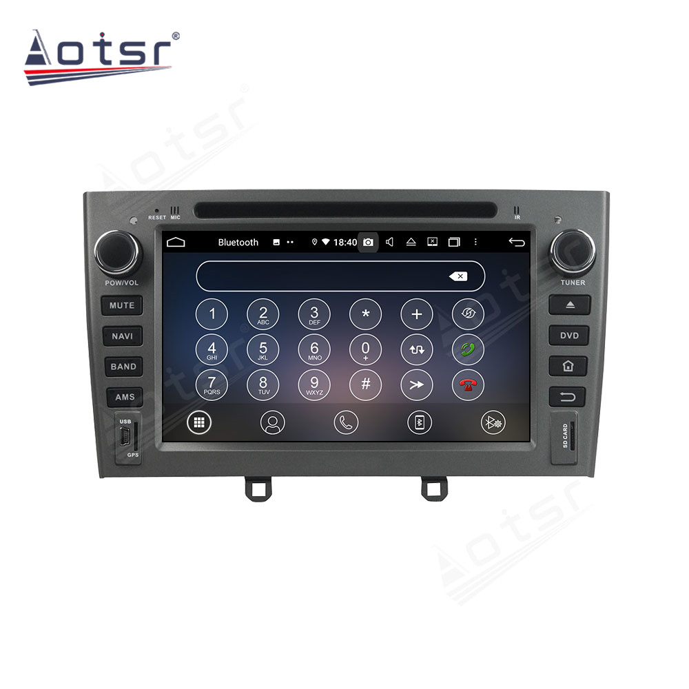 Android 14 For Peugeot 408  Car Radio Wireless Carplay Auto Player 2din Video AHD Multimedia Stereo DVD Player