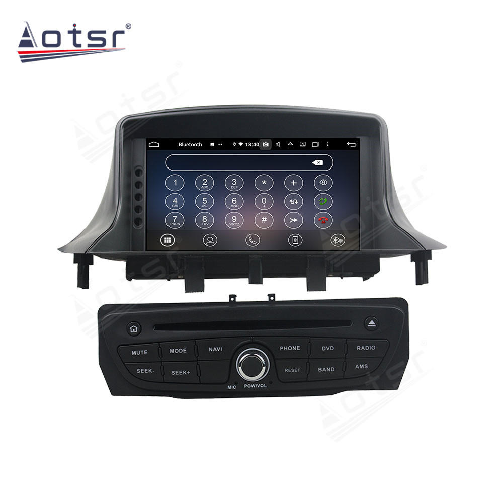 Android 14 For Renault megane 3 Car Radio Wireless Carplay Auto Player 2din Video AHD Multimedia Stereo DVD Player
