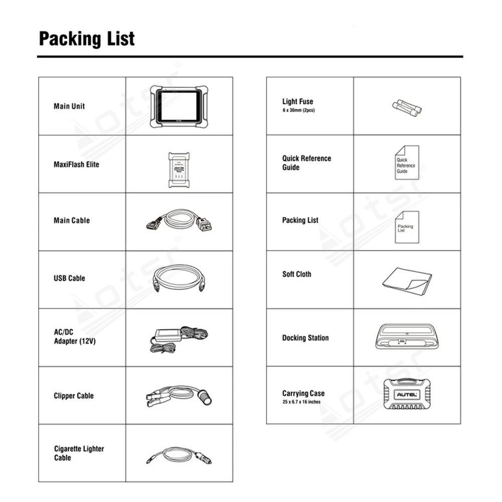 Aotsr for Autel Elite II Pro Scanner 2024 New Diagnostic Tools J2534 Reprogramming Tool ECU Coding Auto Scanner
