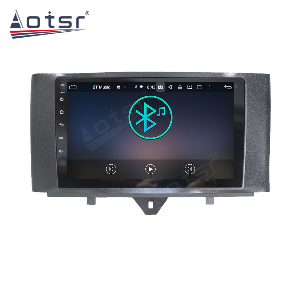 Android 14 For Mercedes Benz Smart 2011-2015 Car Radio Wireless Carplay Auto Player 2din Video AHD Multimedia Stereo DVD Player