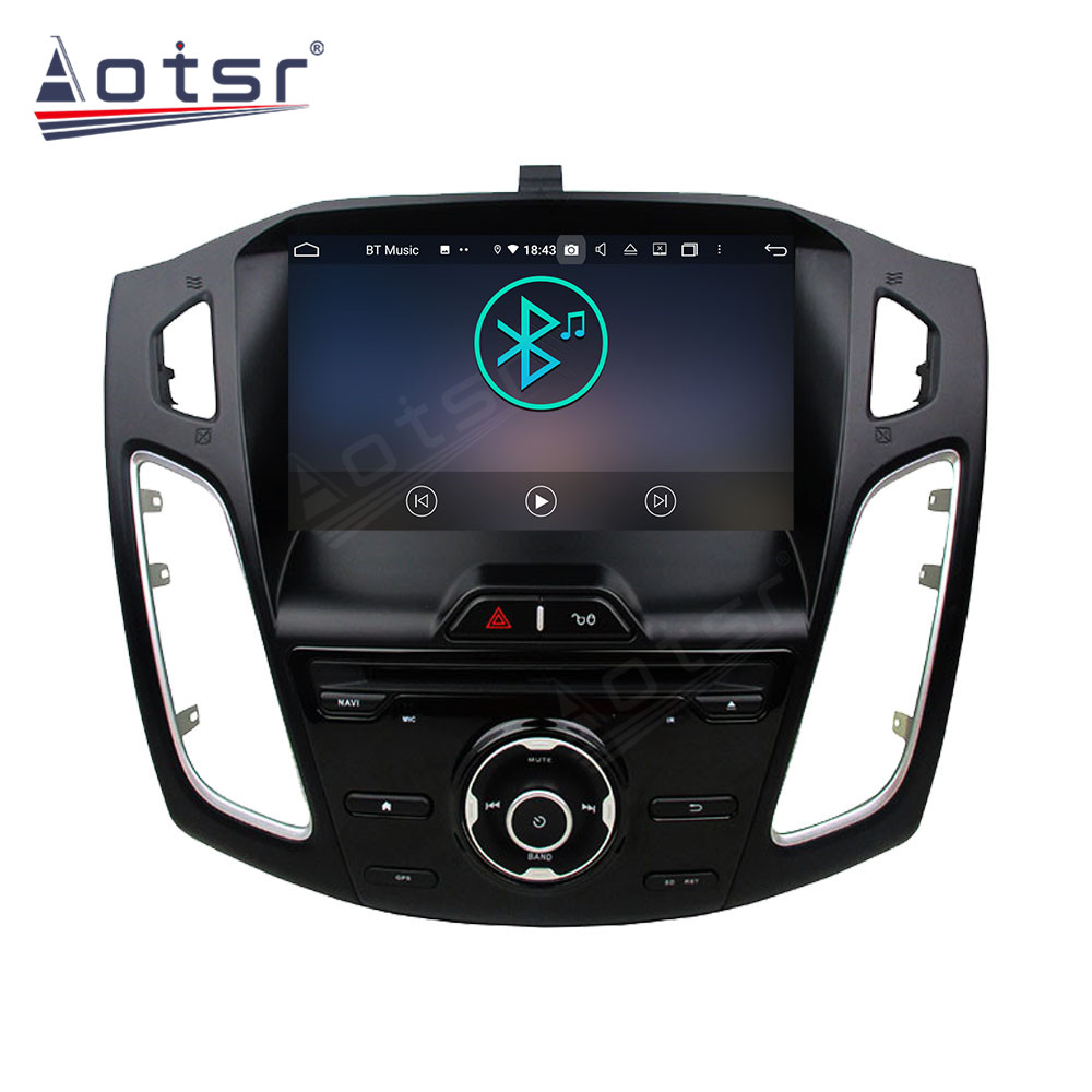 Android 14 For Ford Focus 2012-2015 Car Radio Wireless Carplay Auto Player 2din Video AHD Multimedia Stereo DVD Player