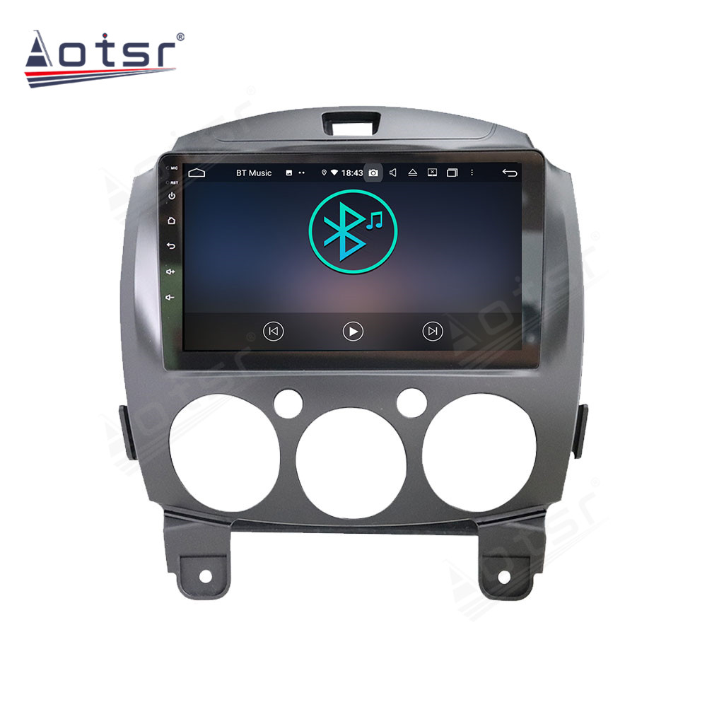 Android 14 For Mazda 2 2010-2012 Car Radio Wireless Carplay Auto Player 2din Video AHD Multimedia Stereo DVD Player