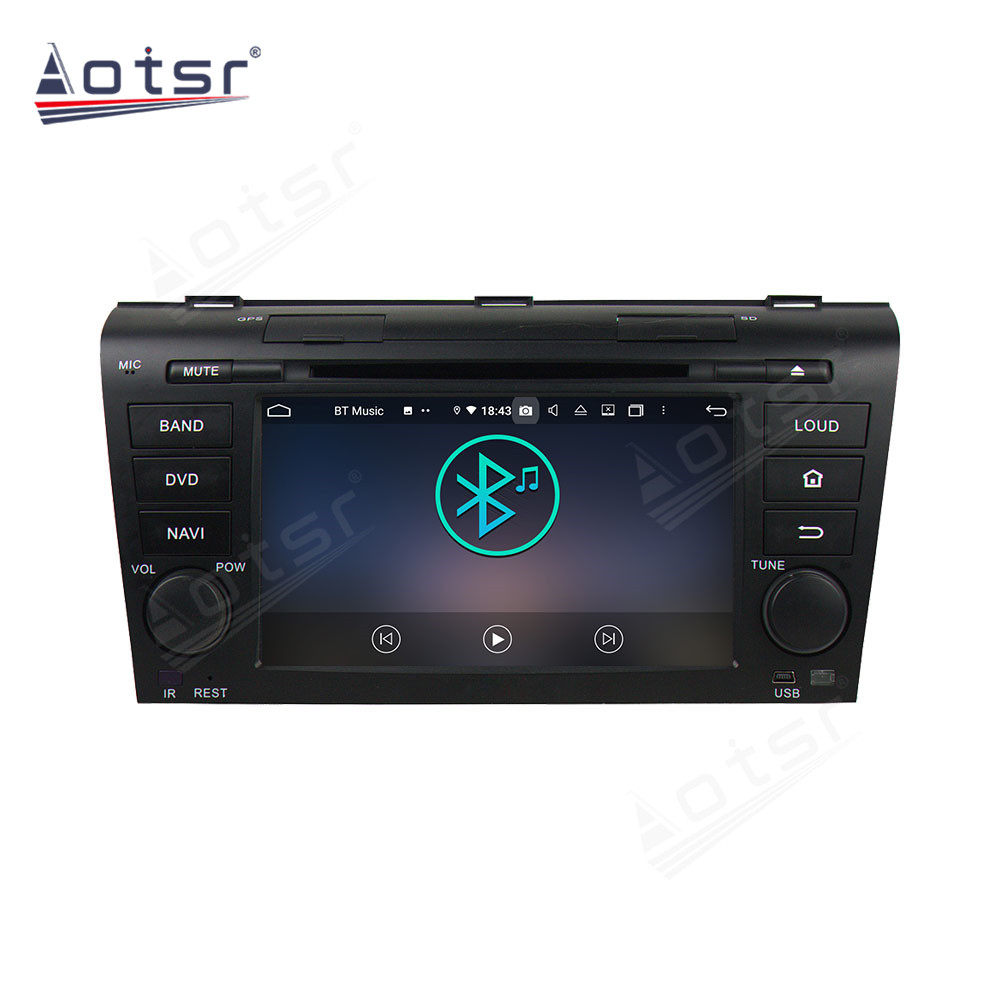 Android 14 For Mazda 3 2004-2009 Car Radio Wireless Carplay Auto Player 2din Video AHD Multimedia Stereo DVD Player