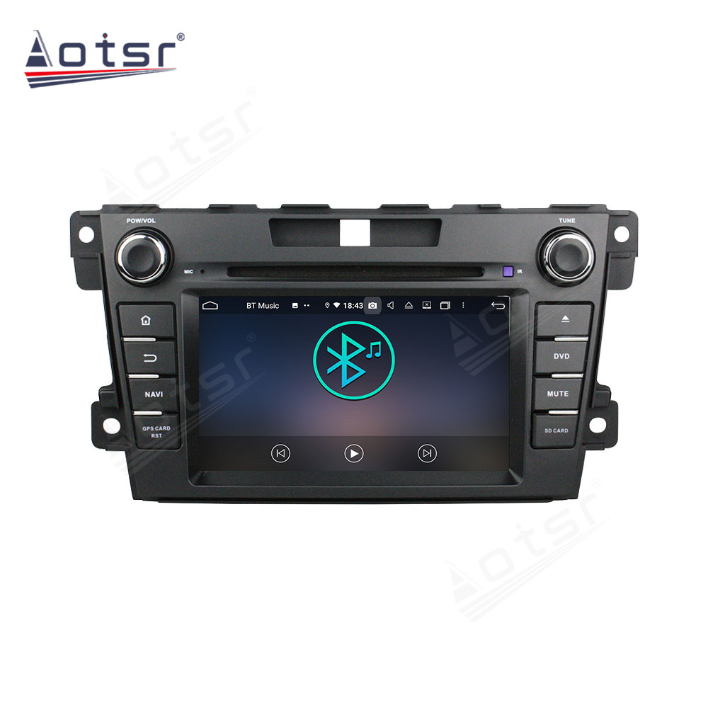 Android 14 For Mazda CX-7 2012-2013 Car Radio Wireless Carplay Auto Player 2din Video AHD Multimedia Stereo DVD Player