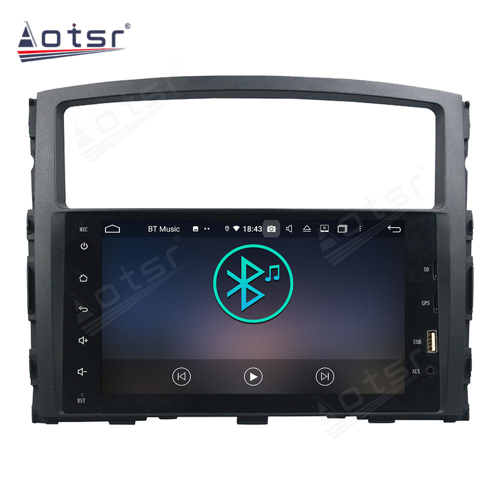 Android 14 For Mitsubishi  Pajero Car Radio Wireless Carplay Auto Player 2din Video AHD Multimedia Stereo DVD Player