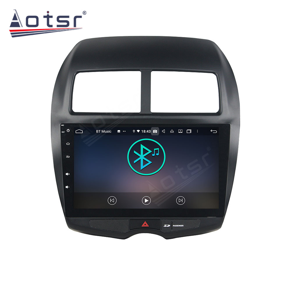 Android 14 For Mitsubishi Asx 2010-2012 Car Radio Wireless Carplay Auto Player 2din Video AHD Multimedia Stereo DVD Player