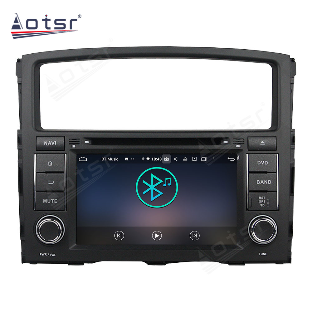 Android 14 For MITSUBISHI PAJERO 2006-2012  Car Radio Wireless Carplay Auto Player 2din Video AHD Multimedia Stereo DVD Player