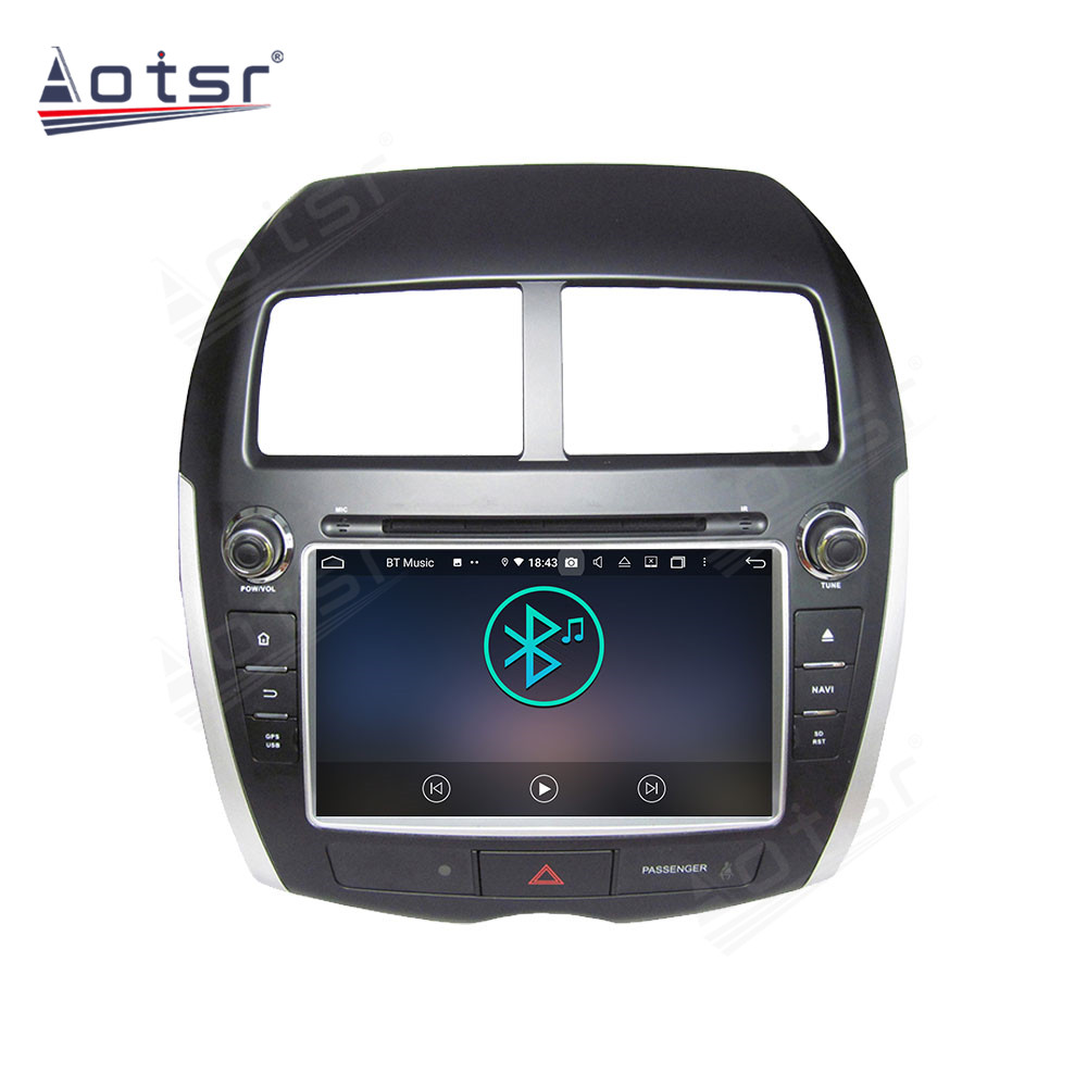Android 14 For MITSUBISHI ASX 2010-2012  Car Radio Wireless Carplay Auto Player 2din Video AHD Multimedia Stereo DVD Player
