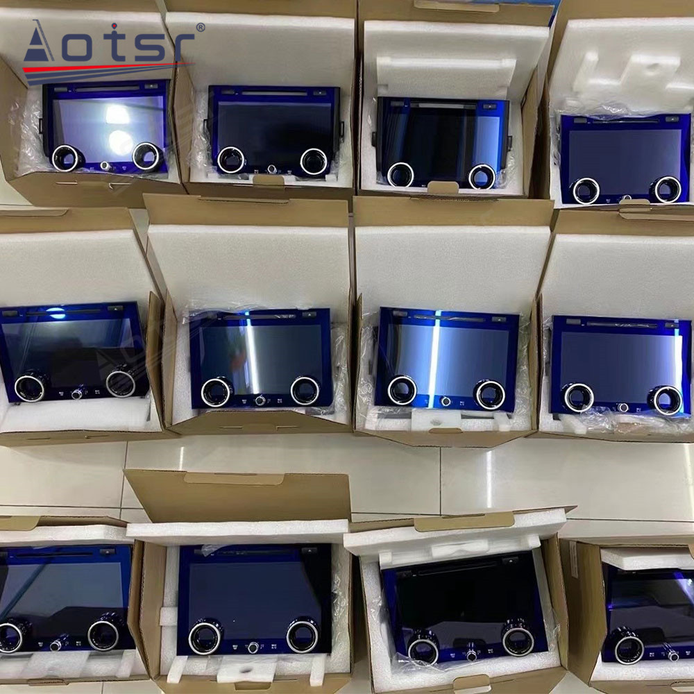 A/C Panel Air Conditioner Climate Control For Land Rover Range Rover Sport 2014-2017 Touch LCD Screen unit with CD player 