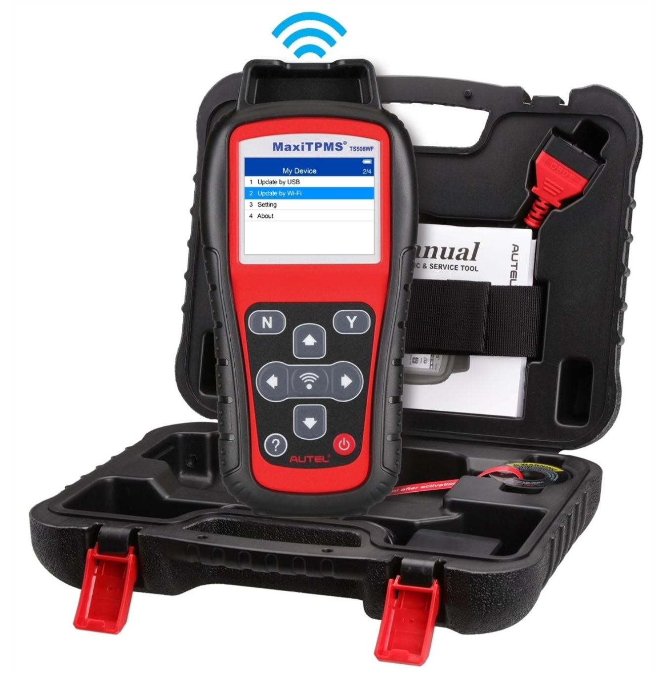 Aotsr for Autel TPMS TS508 TPMS Tool OBD2 Scanner Program MX-Sensor Sensor 315 433MHZ Tire Repair TPMS Relearn Reset Programing Programmer