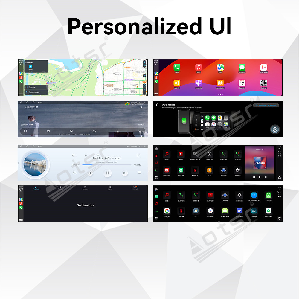 Android 13.0 GPS Navigation Carplay For Porsche Taycan 2019-2025 Car Radio Passenger Co-pilot Screen Multimedia Player Head Unit