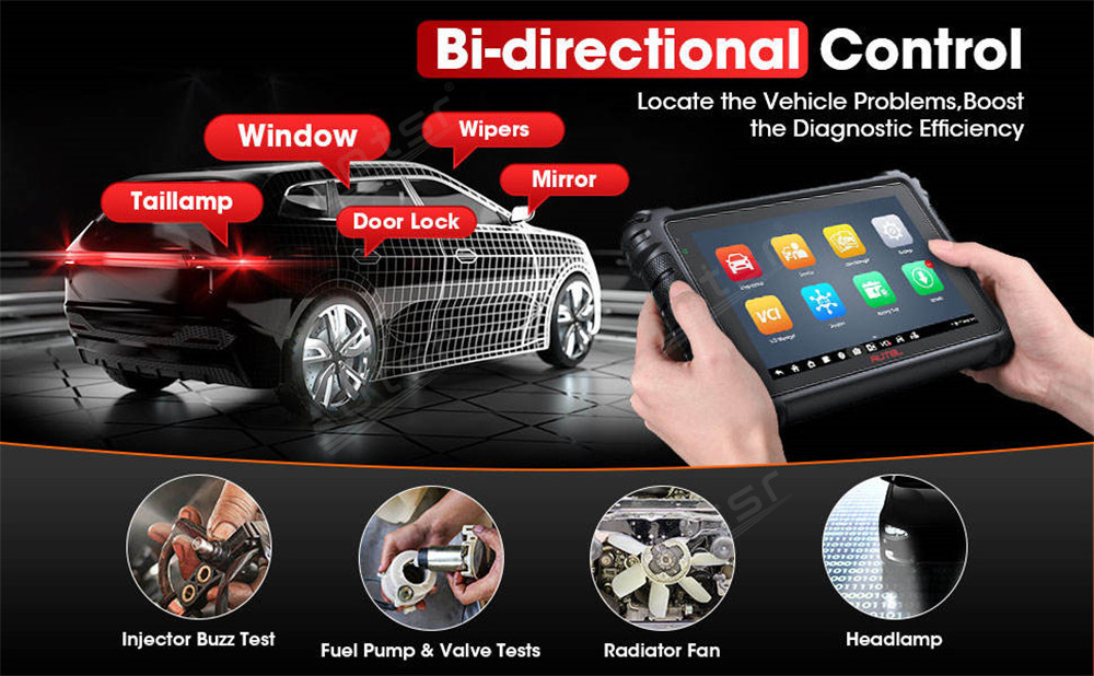 Aotsr For MaxiSYS MS906 Pro Diagnostic Tools MS906Pro OBD2 Scanner For Car ECU Coding Automotive tools