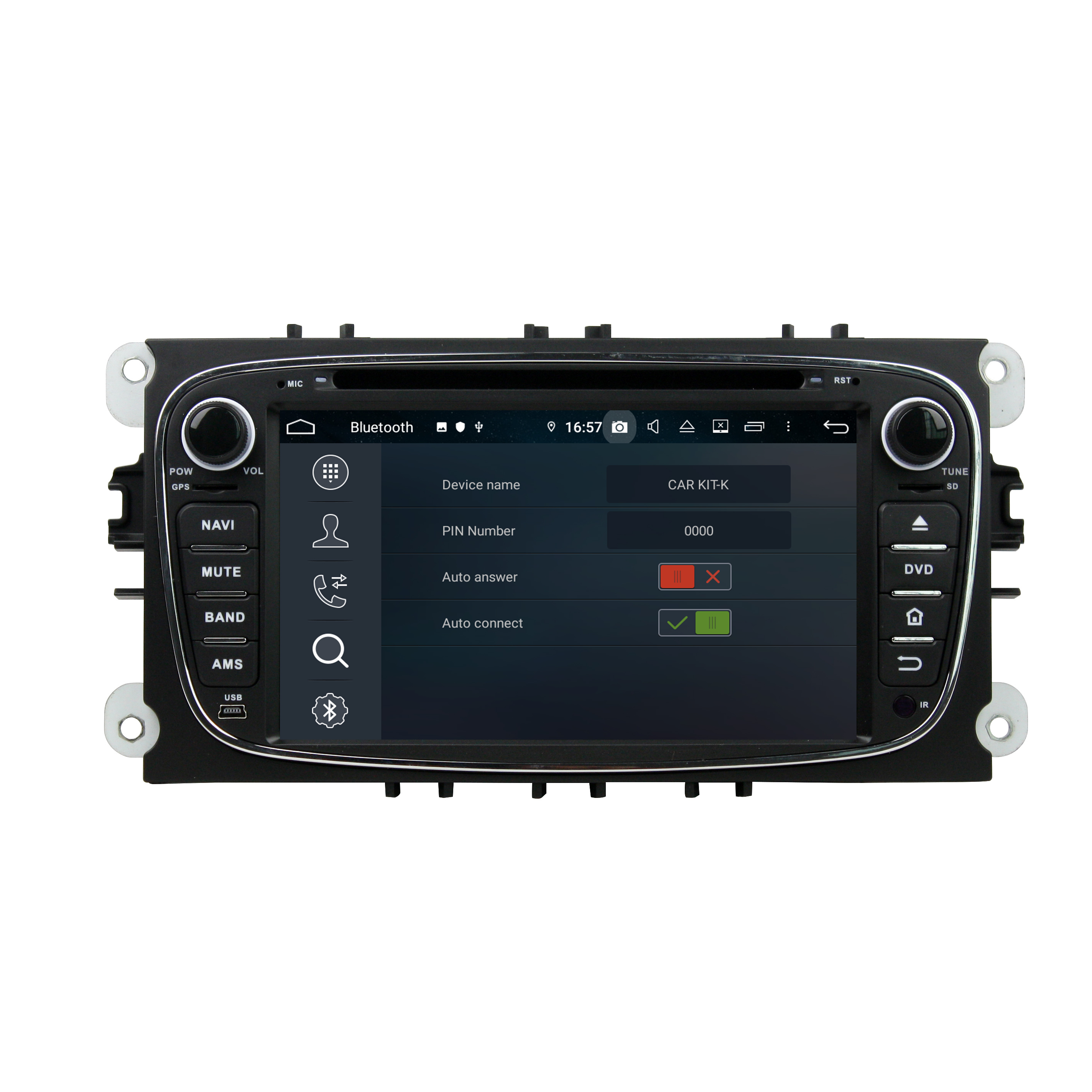 Android 14 For Ford Black Mondeo 2008-2011 Car Radio Wireless Carplay Auto Player 2din Video AHD Multimedia Stereo DVD Player