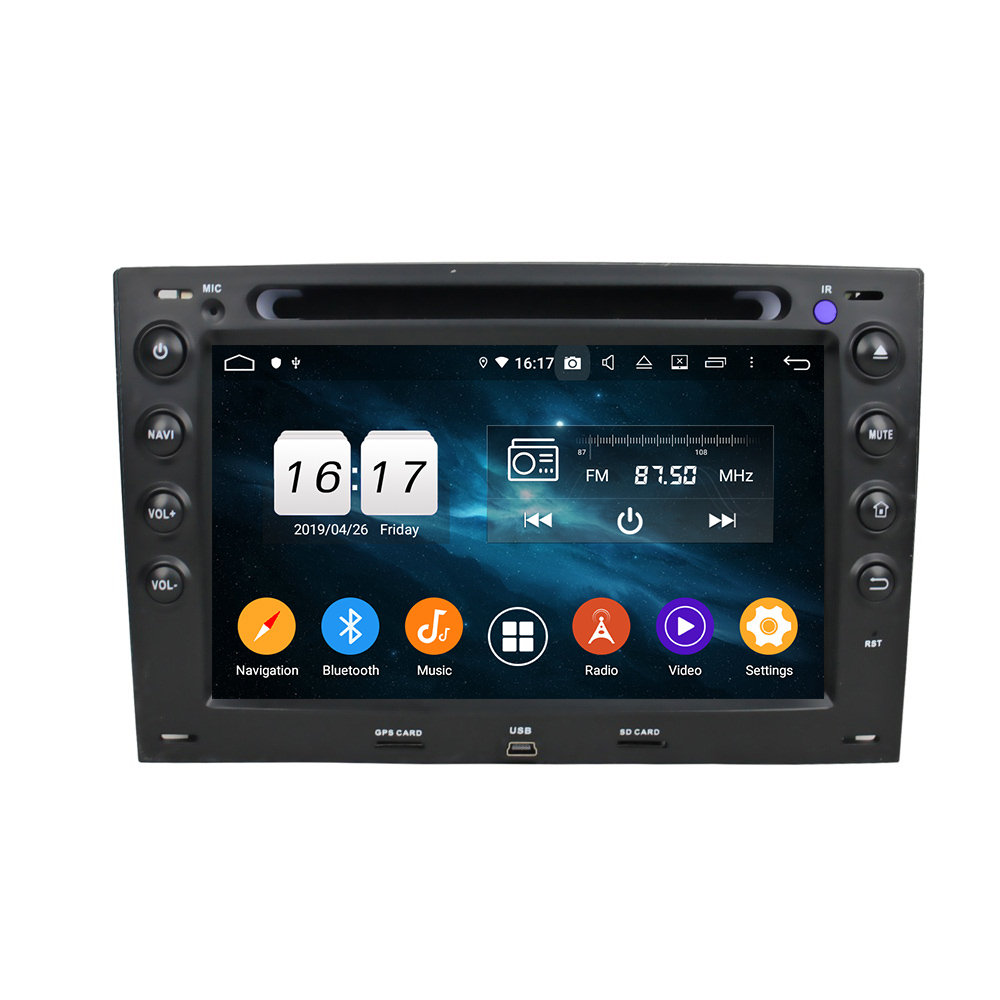 Android 14 For Renault megane Car Radio Wireless Carplay Auto Player 2din Video AHD Multimedia Stereo DVD Player