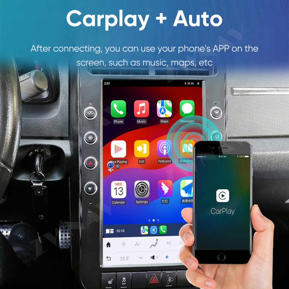 13.6" vertical screen For Dodge JOURNEY 2008-2013 Android 13 GPS Navi Multimedia Audio Radio Receiver carplay Anroid auto.