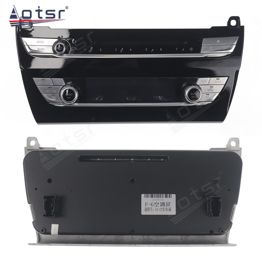 Upgrade G38 A/C Panel For BMW 5 Series F10 F18 2010-2017 Touch LCD screen car air conditioning control panel