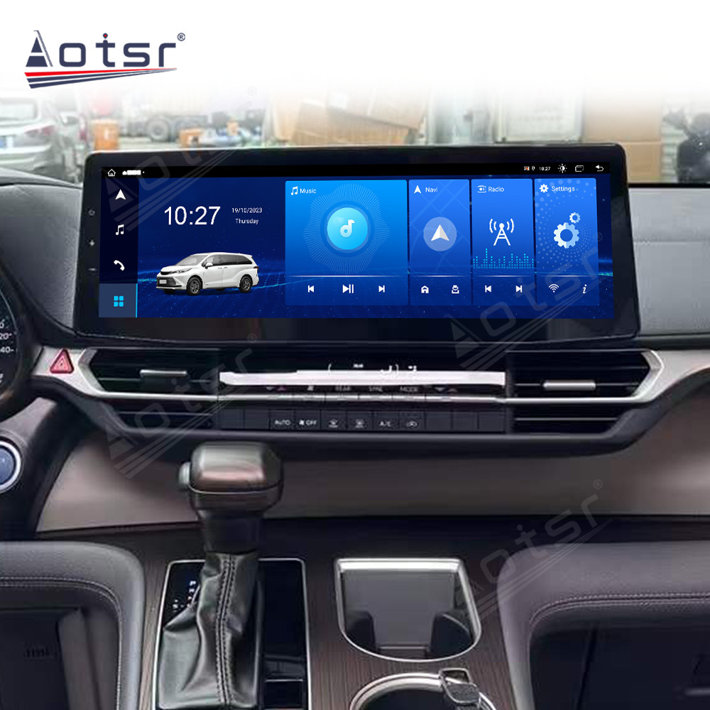 [15.9-inch] radio for Toyota Sienna / Granvia 2021-2024 Car GPS Navigation Multimedia AUTO Stereo Radio Hicar Carplay DSP