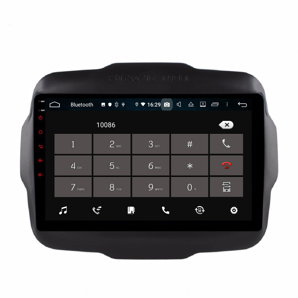 Android 14 For Jeep Renegade 2016 Car Radio Wireless Carplay Auto Player 2din Video AHD Multimedia Stereo DVD Player