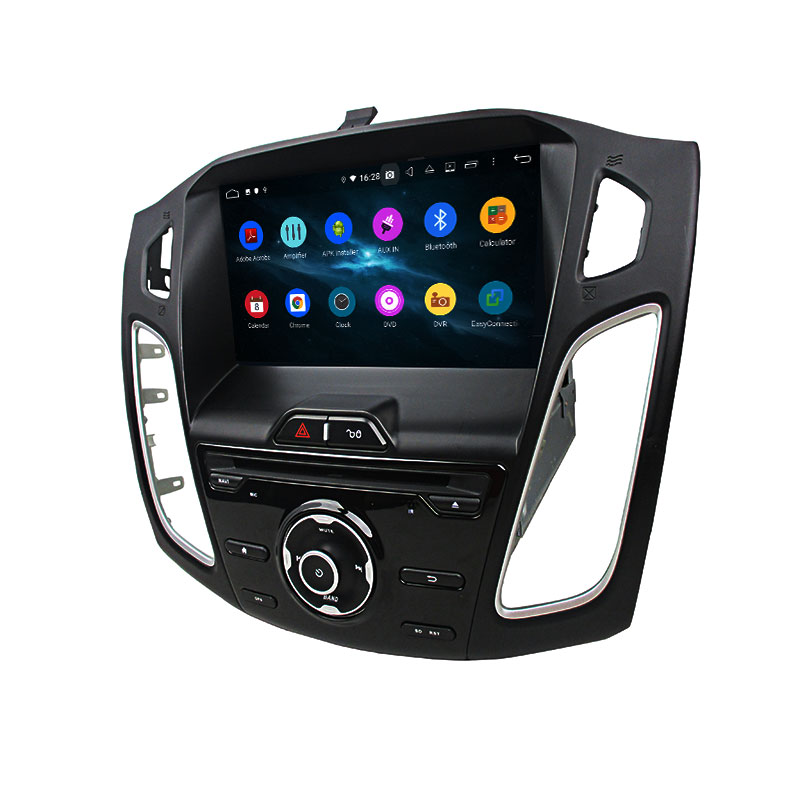 Android 14 For Ford Focus 2012-2015 Car Radio Wireless Carplay Auto Player 2din Video AHD Multimedia Stereo DVD Player