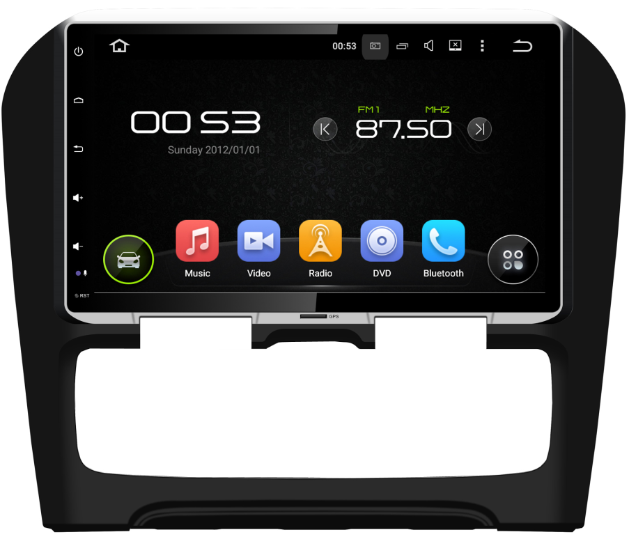 Android 14 For Citroen C4 Car Radio Wireless Carplay Auto Player 2din Video AHD Multimedia Stereo DVD Player