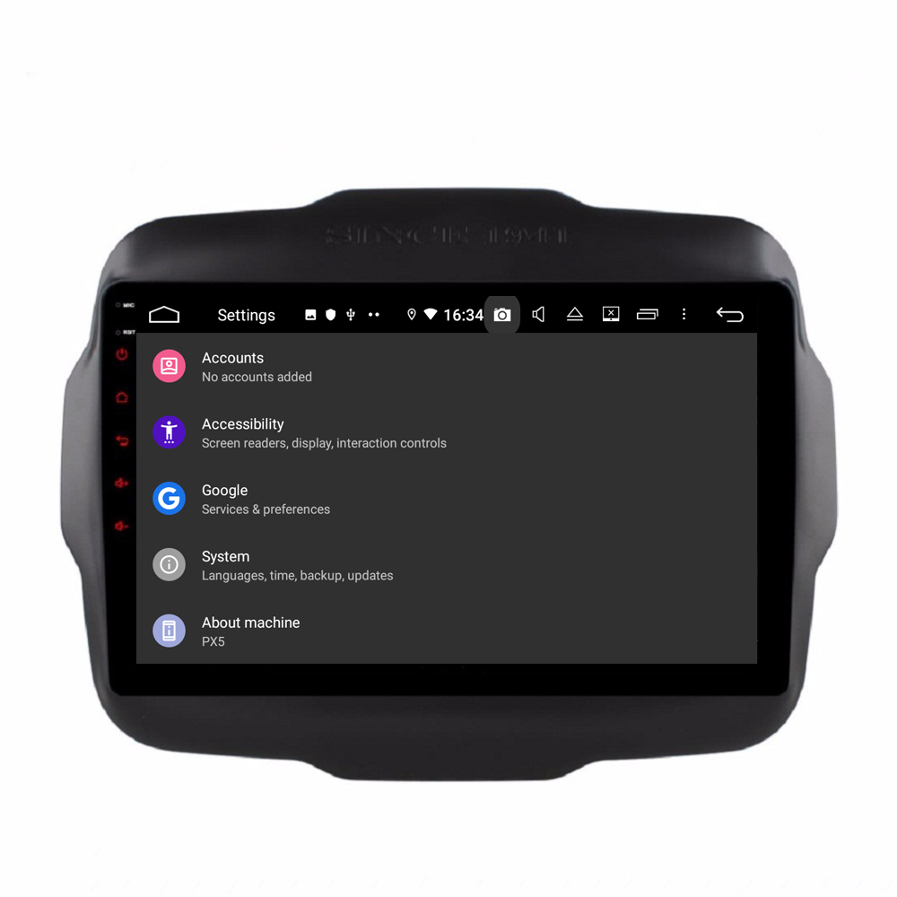 Android 14 For Jeep Renegade 2016 Car Radio Wireless Carplay Auto Player 2din Video AHD Multimedia Stereo DVD Player