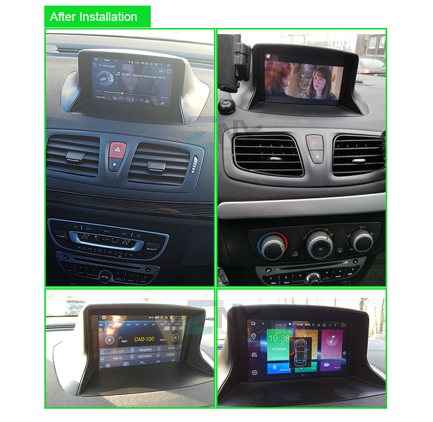 Android 14 For Renault megane 3 Car Radio Wireless Carplay Auto Player 2din Video AHD Multimedia Stereo DVD Player