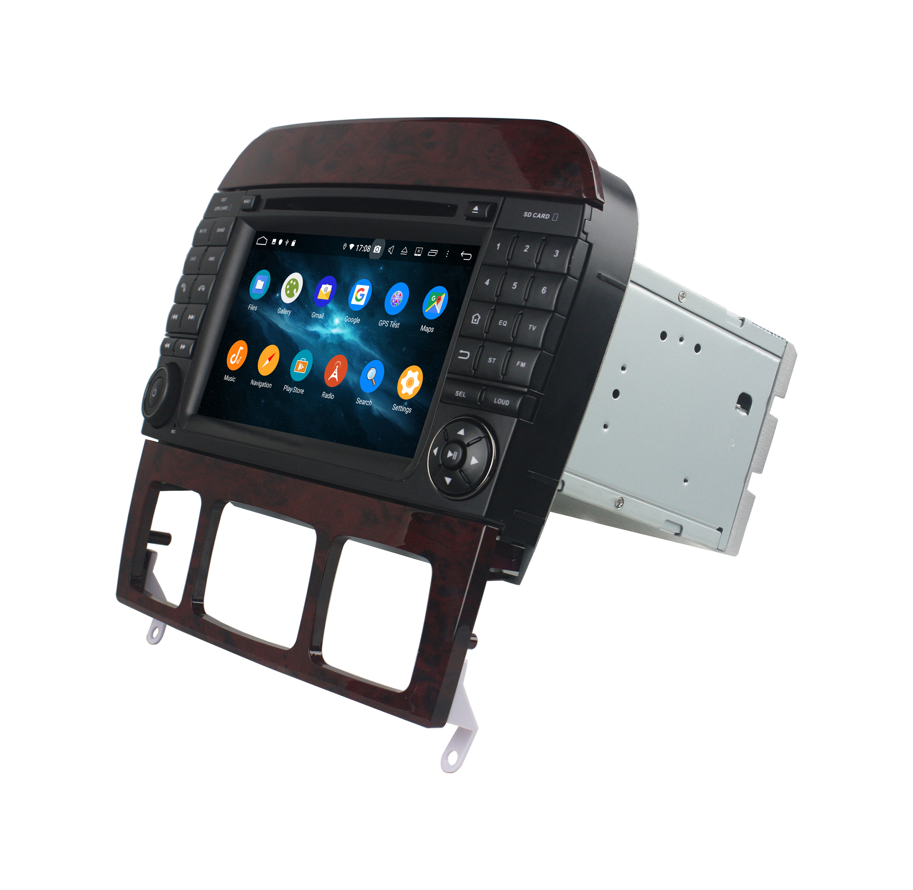 Android 14 For Mercedes Benz S Class Car Radio Wireless Carplay Auto Player 2din Video AHD Multimedia Stereo DVD Player