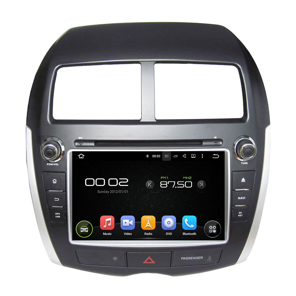 Android 14 For MITSUBISHI ASX 2010-2012  Car Radio Wireless Carplay Auto Player 2din Video AHD Multimedia Stereo DVD Player