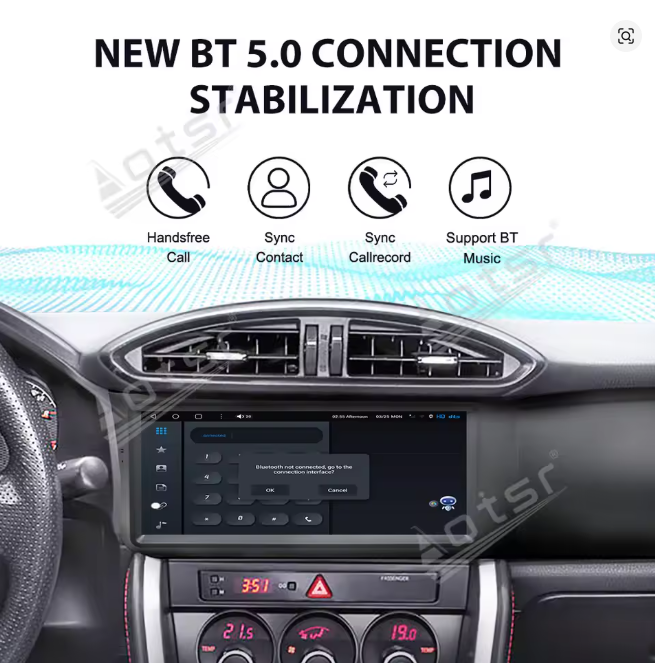 Aotsr For Toyota GT86/Subaru BRZ 2012-2019 Android 13.0 Car Stereo 10.25 Inch Touch Screen Car Radio Wireless CarPlay & Android Auto
