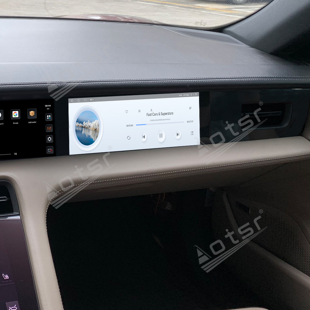 Android 13.0 GPS Navigation Carplay For Porsche Taycan 2019-2025 Car Radio Passenger Co-pilot Screen Multimedia Player Head Unit