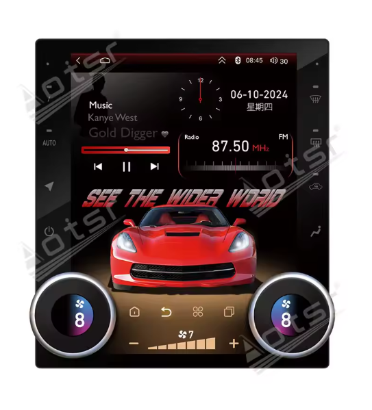 10.4" Car Radio For Chevrolet Corvette C6 2005-2013 Car Multimedia Video Player Stereo Auto GPS Navigation Carplay Unit 4G WIFI