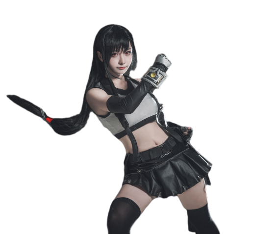 Final Fantasy VII Remake Tifa Lockhart Cosplay Costume Outfits Halloween Carnival Suit