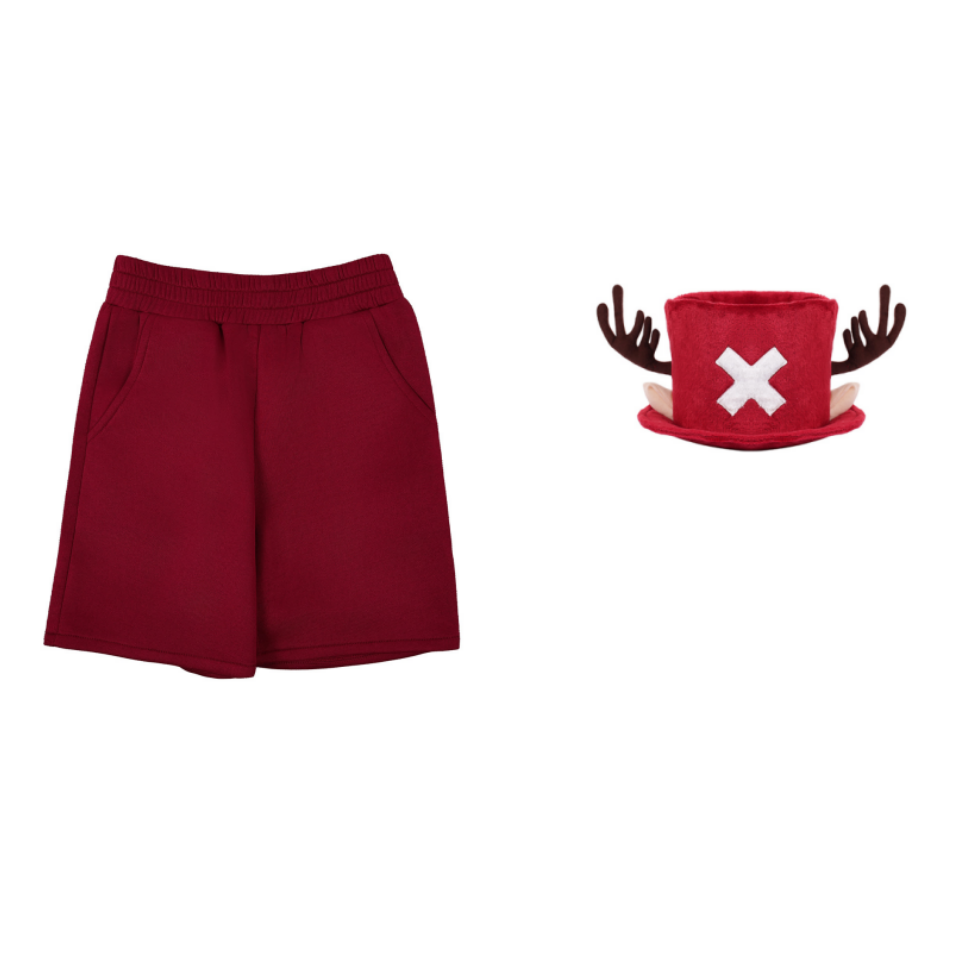 One Piece Live-Action Chopper Kids Children Red Pants Outfits Halloween Carnival Cosplay Costume