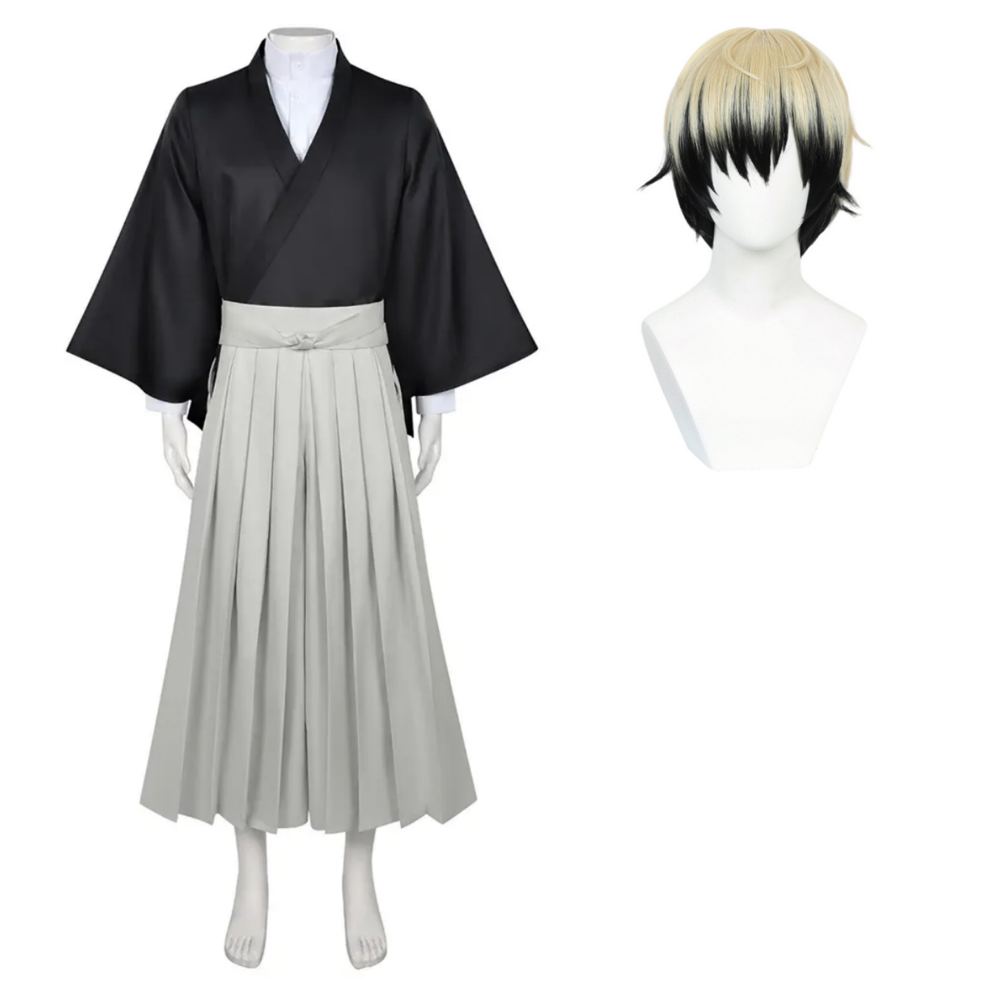 Zenin Naoya Black Kimono Outfit Halloween Carnival Cosplay Costume