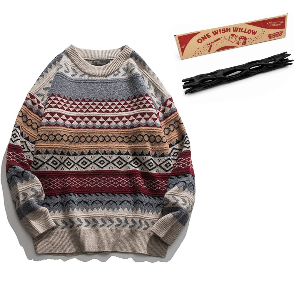 Obsession Bear Baron Bailey Wine Red Sweater Outfits Halloween Carnival Cosplay Costume