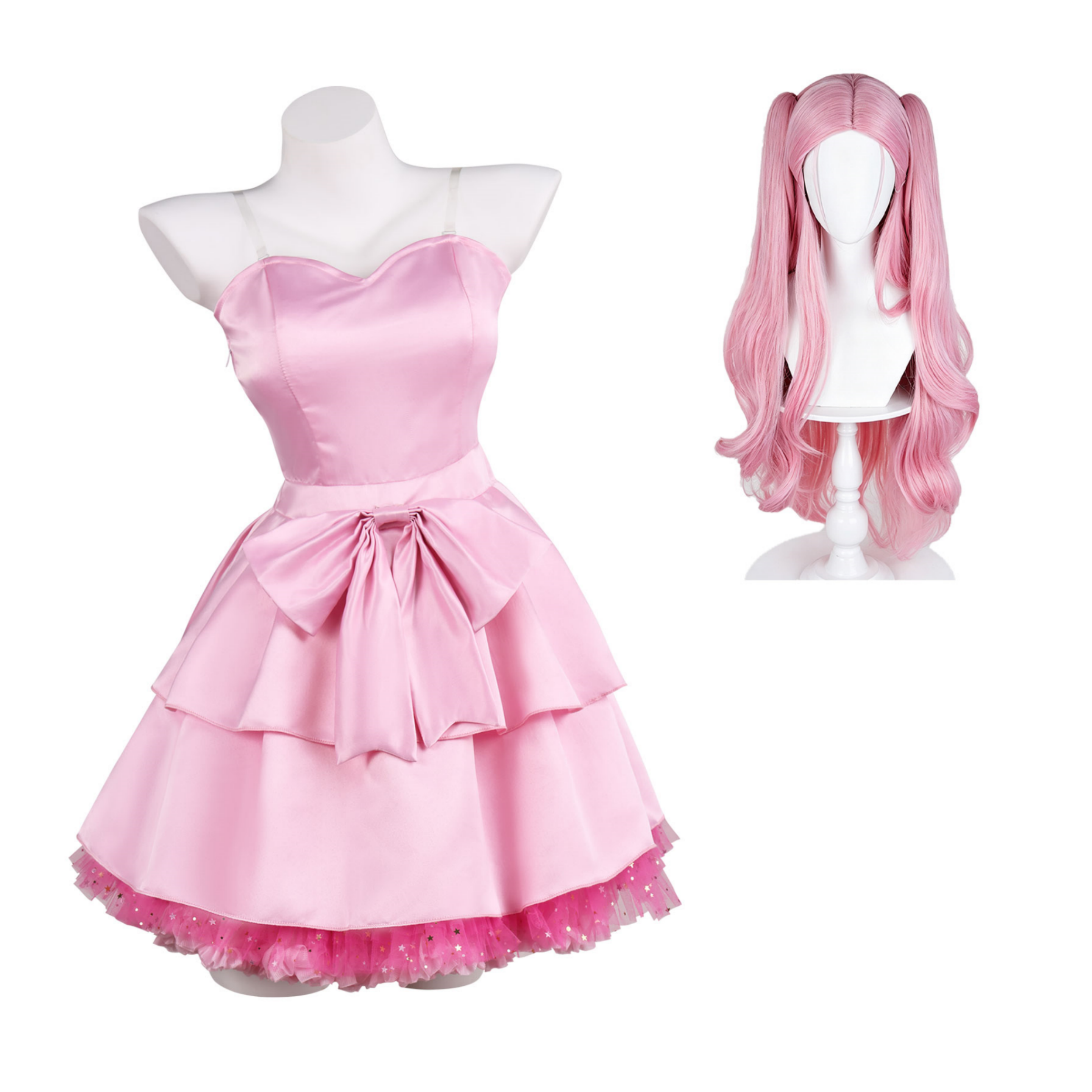 Alien Stage MIZi Women Pink Dress Outfits Halloween Carnival Cosplay Costume