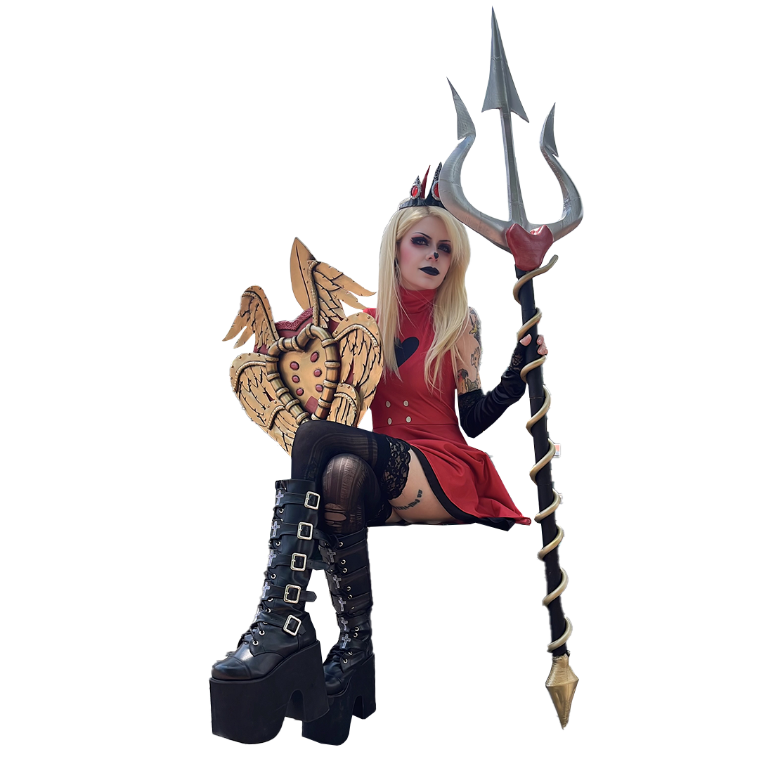 Hazbin Hotel Charlie Morningstar Full Demon Red Dress Combat Outfits Halloween Carnival Suit Cosplay Costume